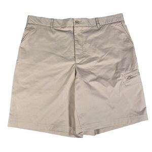 Pebble Beach Performance Cargo Golf Shorts Men's Size 36 Khaki 36x9.5"